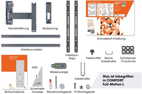 Vogels TVM 3625 Full-Motion (40-77")