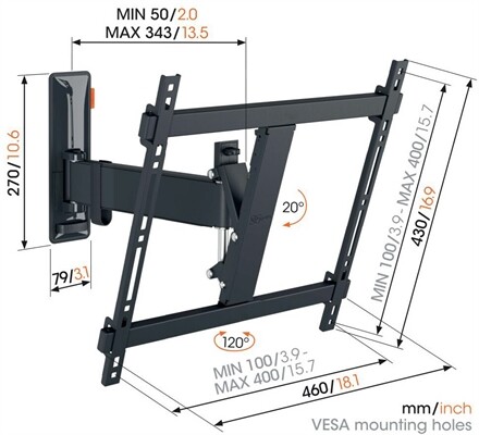 Vogels TVM 3425 Full-Motion (32-65")