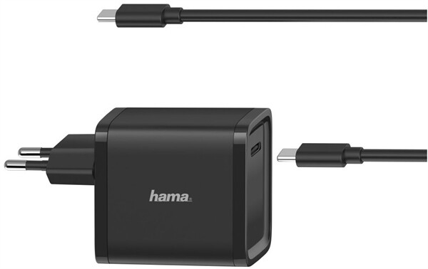 Hama Universal USB-C-Notebook-Netzteil 5-20V/45W