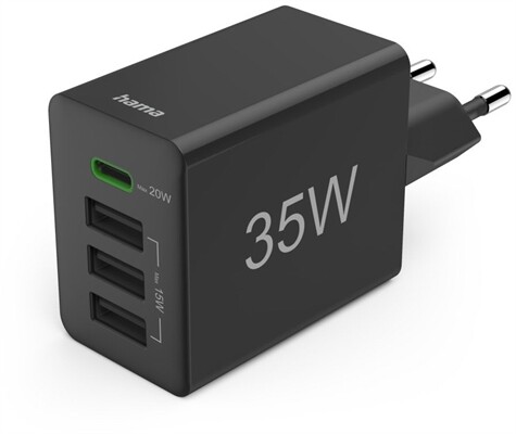 Hama Multi USB/USB-C Ladegerät (35W)