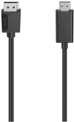 Hama DisplayPort>HDMI Kabel (1,5m)