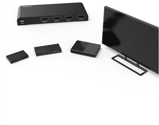 Hama 4k-HDMI-Umschalter 3x1