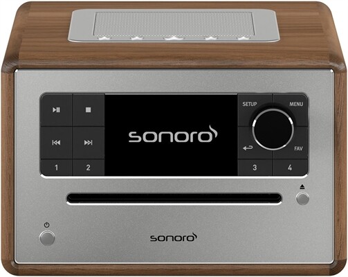 sonoro Elite walnuß silber