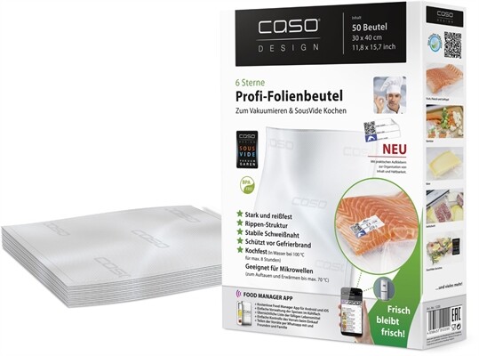 Caso Folienbeutel 30x40 - 50Stk.