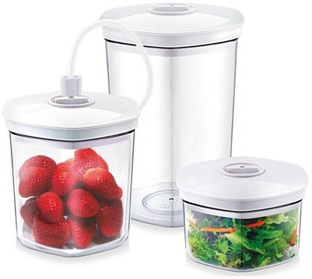 Caso 1260 Vakuumbehälter Set, 3-teilig