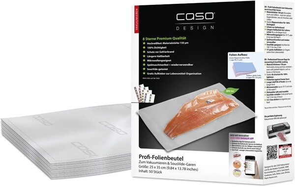 Caso Folienbeutel 25x35 cm - 50 Stk.