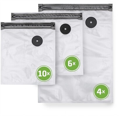 Caso Vacu ZIP-Bag Set (20 Beutel)