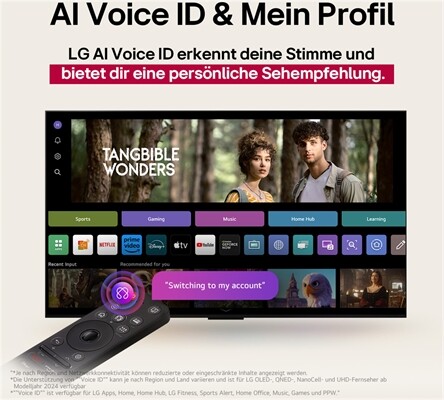 LG OLED55G59LS Aussteller