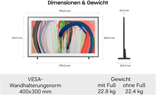 Samsung GQ65LS03HAU The Frame (2026)
