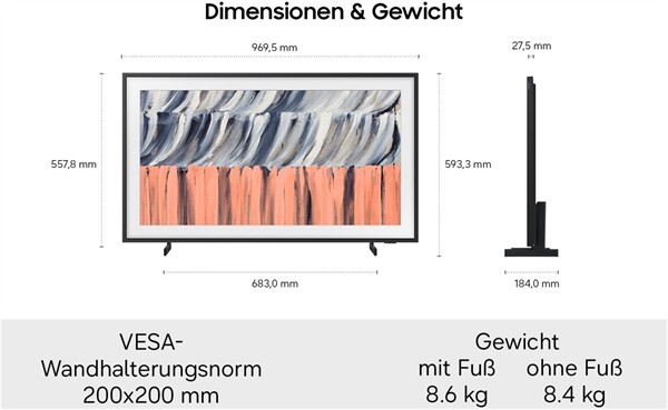 Samsung GQ43LS03HEU The Frame (2026)