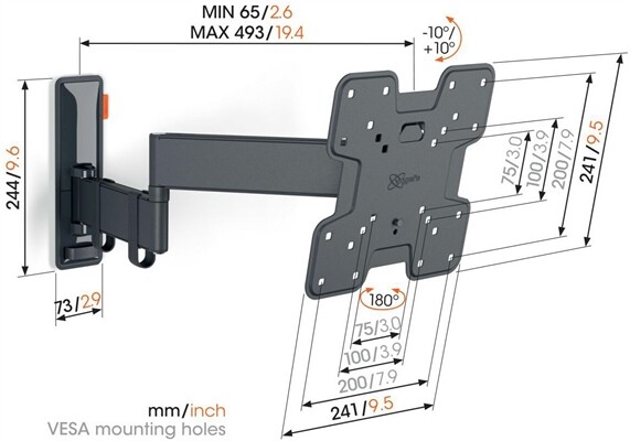 Vogels TVM 3245 Full-Motion+ (19-43")
