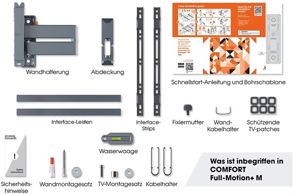 Vogels TVM 3445 Full-Motion+ (32-65")