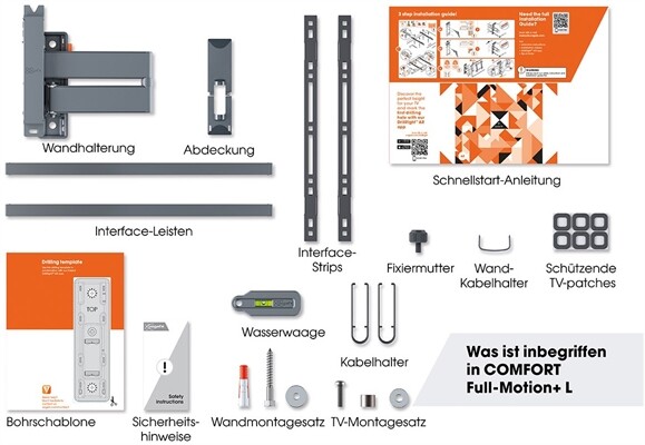 Vogels TVM 3645 Full-Motion+ (40-77")