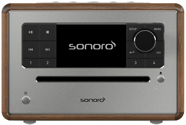 sonoro Elite walnuß silber