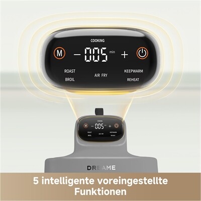 DREAME PT60 AirFryer Tasti
